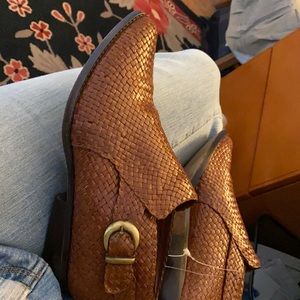 Cole Haan Woven Leather bootie